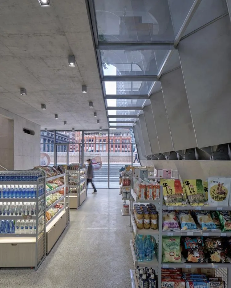 BIM Architecture | Shanghai Suzhou River Sinopec Gas Station Renovation/Tongji Original Design Studio