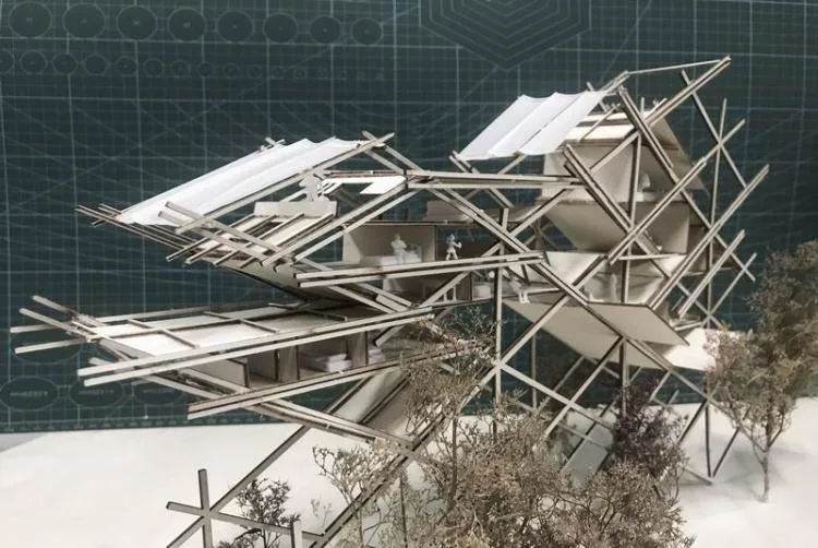 BIM Architecture | 2020 Benchmark Cup Third Prize | Traditional Wooden Structure Interprets Chinese Super Residence, Prefabricated Modules Solve the Difficulties of Epidemic Housing