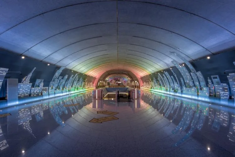 BIM architecture | The most beautiful subway station in Shanghai, have you checked in/Wutopia Lab