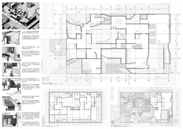 BIM Architecture | 2020 Newcomer Competition TOP 2 | Academic Textbook Level Folding Roof Art Museum