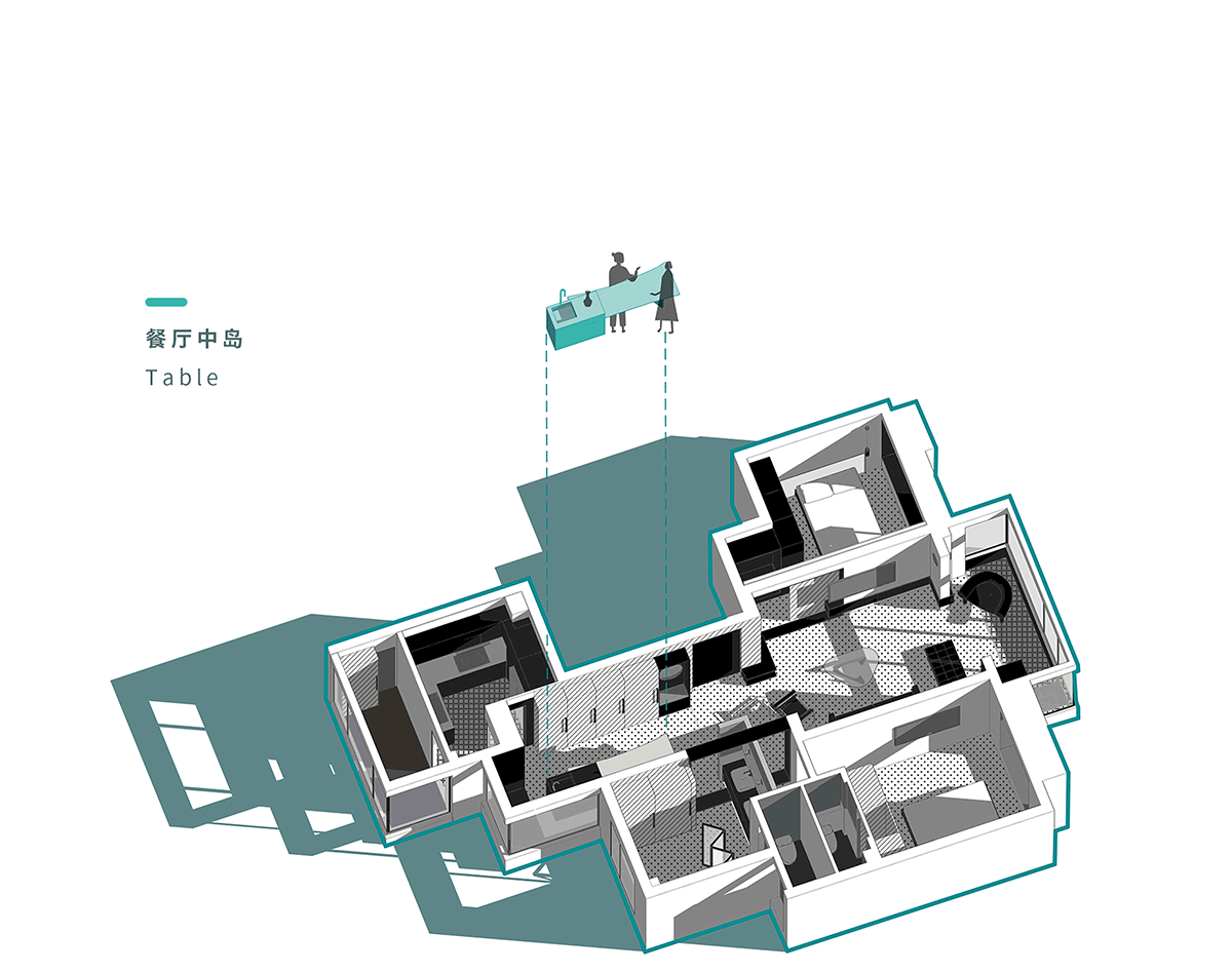 BIM Architecture | Home with More Sitting Space, Ningbo/0.5m Studio