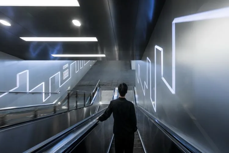 BIM architecture | The most beautiful subway station in Shanghai, have you checked in/Wutopia Lab