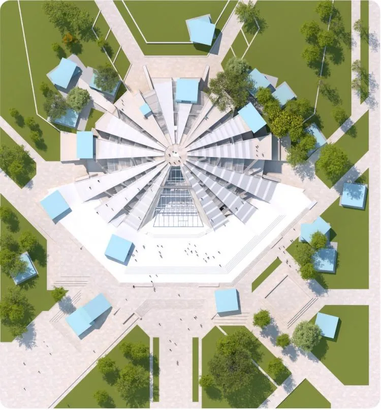 BIM Architecture | MVRDV 'Tirana Pyramid' officially starts construction, Albanian Brutalist Monument renovation