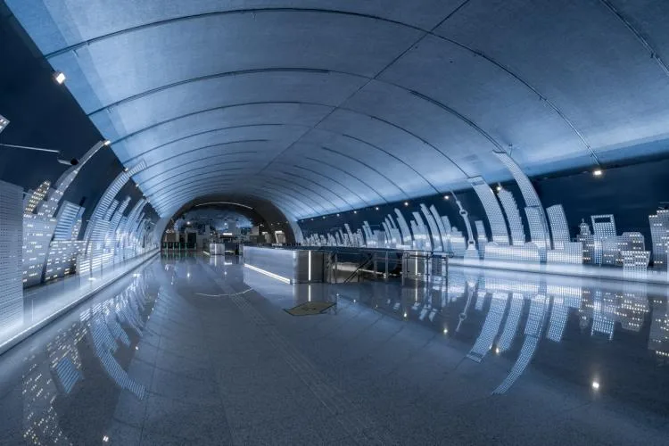 BIM architecture | The most beautiful subway station in Shanghai, have you checked in/Wutopia Lab