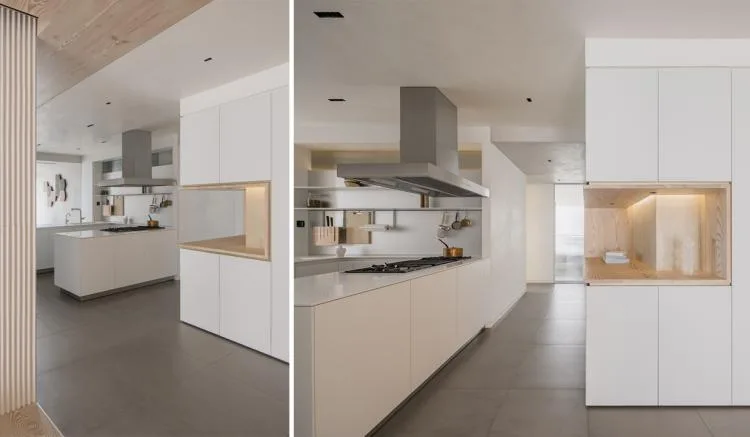 BIM Architecture | Urban Vacation Home - A Home for Physical and Mental Peace/LUKSTUDIO Studio