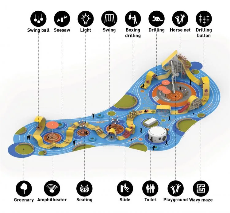 BIM Architecture | Golden Horse Wizard of Oz, a New Type of Public Space "City Toy"/Baizhu Design