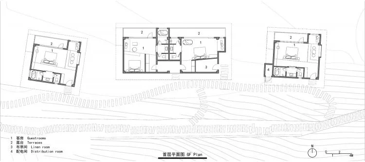BIM Architecture | Livable and Tourable, Between Half Mountain and Rice Fields: Architectural Design of Bagu Su Ji in Dianjiang, Chongqing/Sanwen Architecture