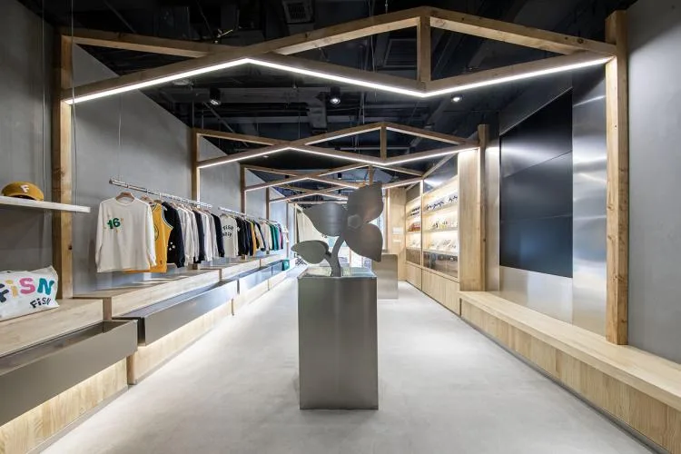 BIM Architecture | Shanghai FiSN Flagship Store: Exploring New Directions in Future Retail Spaces/Metaphysical by Pure