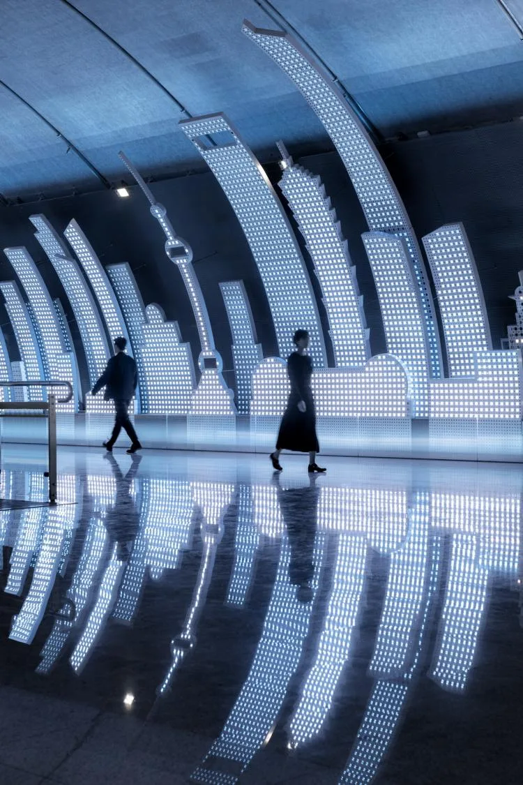BIM architecture | The most beautiful subway station in Shanghai, have you checked in/Wutopia Lab