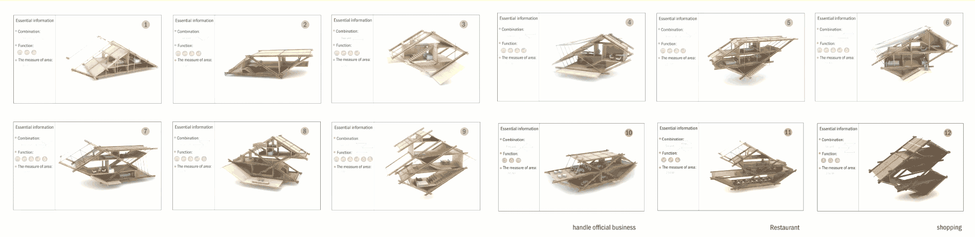 BIM Architecture | 2020 Benchmark Cup Third Prize | Traditional Wooden Structure Interprets Chinese Super Residence, Prefabricated Modules Solve the Difficulties of Epidemic Housing