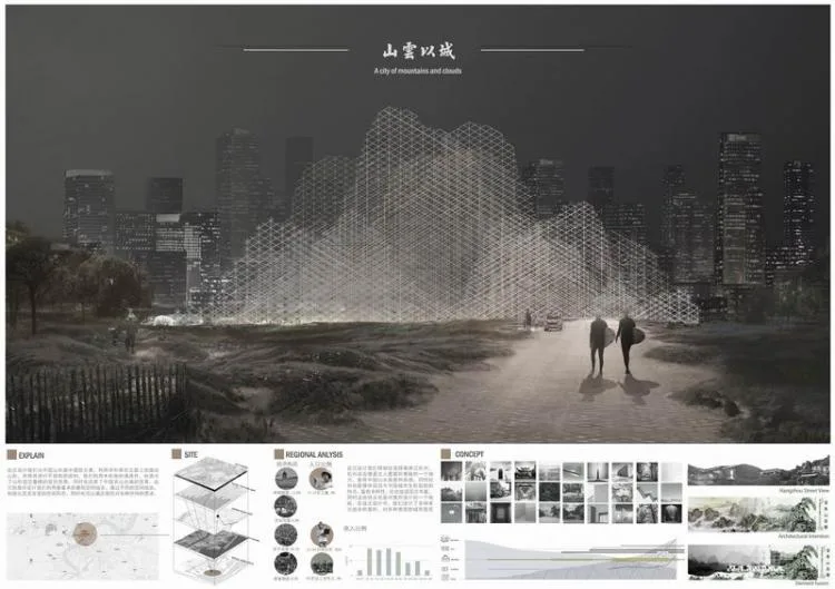 BIM Architecture | 2020 Benchmark Cup Third Prize | Traditional Wooden Structure Interprets Chinese Super Residence, Prefabricated Modules Solve the Difficulties of Epidemic Housing