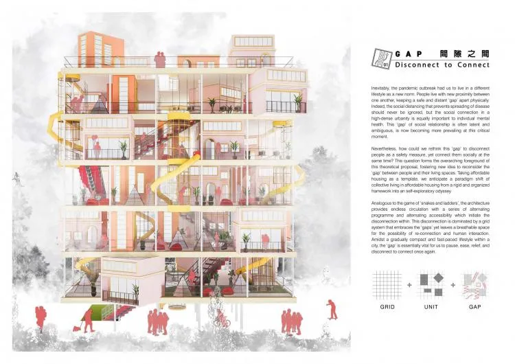 BIM Architecture | The Future of Residential Buildings - Before and After the Pandemic | 2021 Paper Residential Building International Competition Results
