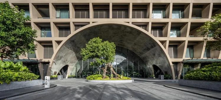 BIM Architecture | Sindhorn Kempinski Hotel, Dancing in Urban Green Space/Plan Architect