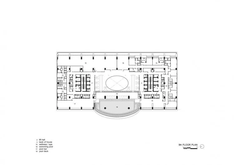 BIM Architecture | Sindhorn Kempinski Hotel, Dancing in Urban Green Space/Plan Architect