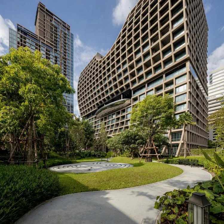 BIM Architecture | Sindhorn Kempinski Hotel, Dancing in Urban Green Space/Plan Architect