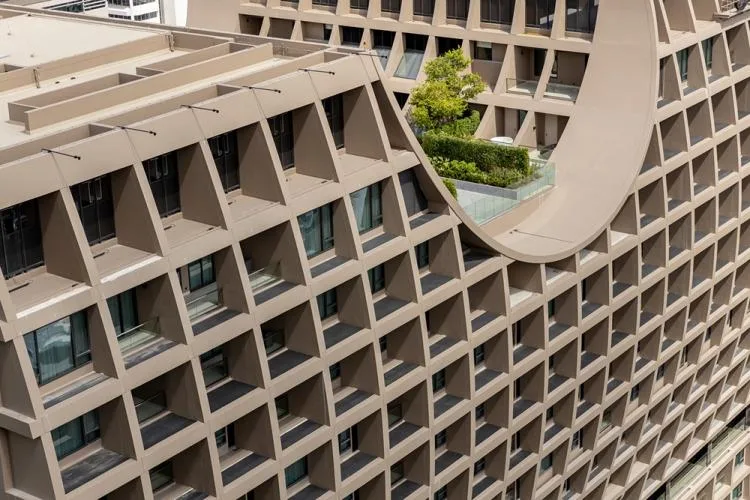 BIM Architecture | Sindhorn Kempinski Hotel, Dancing in Urban Green Space/Plan Architect