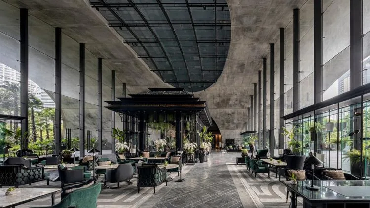 BIM Architecture | Sindhorn Kempinski Hotel, Dancing in Urban Green Space/Plan Architect