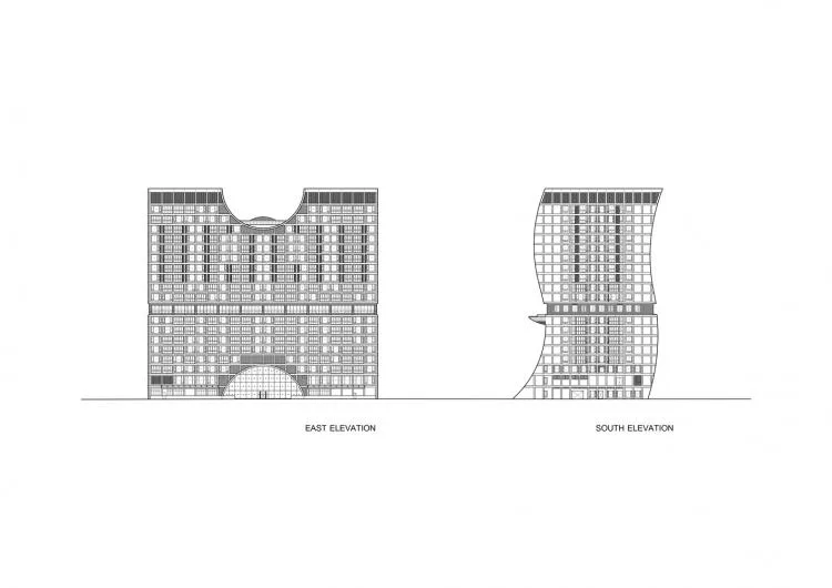 BIM Architecture | Sindhorn Kempinski Hotel, Dancing in Urban Green Space/Plan Architect