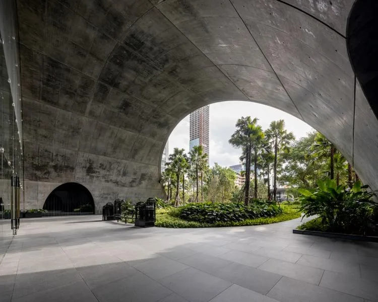 BIM Architecture | Sindhorn Kempinski Hotel, Dancing in Urban Green Space/Plan Architect