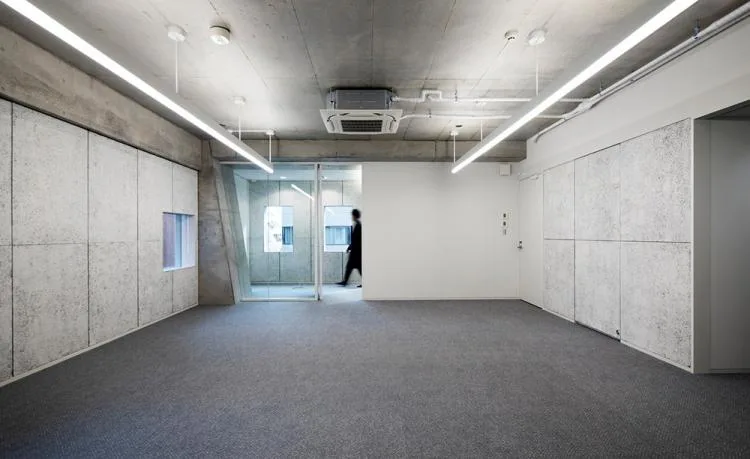 BIM Architecture | Arakawa Building, a residential and office building with overlapping staircases in a pure 'concave' shape/daily construction design