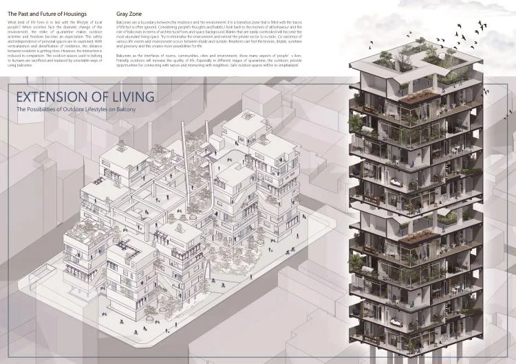 BIM Architecture | The Future of Residential Buildings - Before and After the Pandemic | 2021 Paper Residential Building International Competition Results