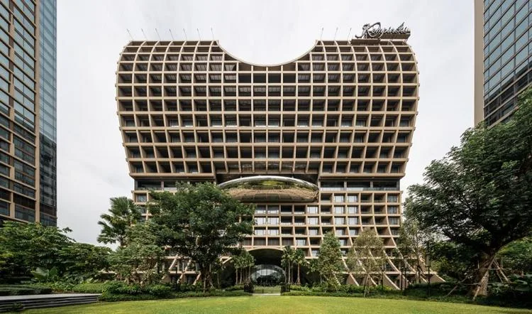 BIM Architecture | Sindhorn Kempinski Hotel, Dancing in Urban Green Space/Plan Architect