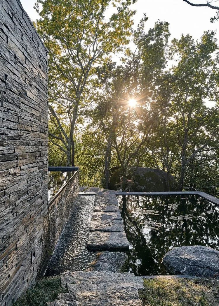 BIM Architecture | A concrete chapel nestled in the woods, serene, elegant, and full of natural atmosphere, by Nicholas Burns, Portugal