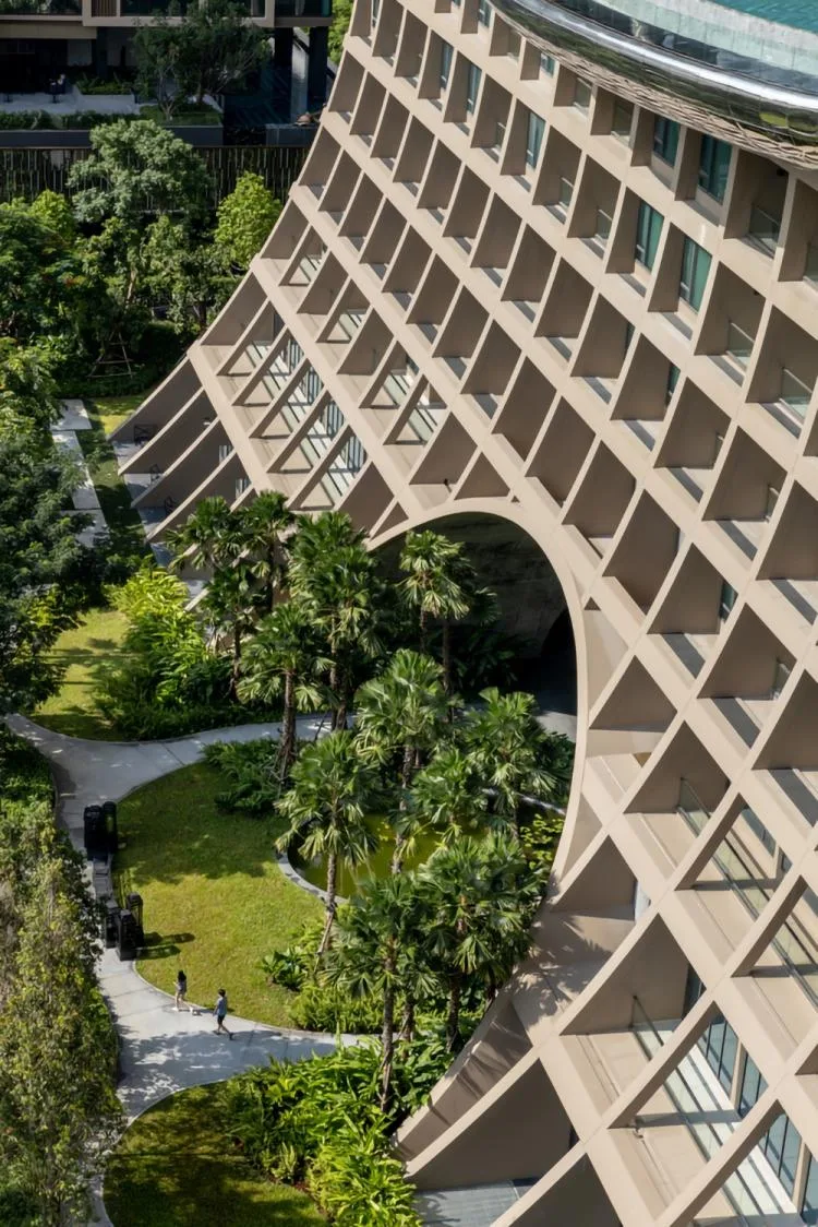 BIM Architecture | Sindhorn Kempinski Hotel, Dancing in Urban Green Space/Plan Architect