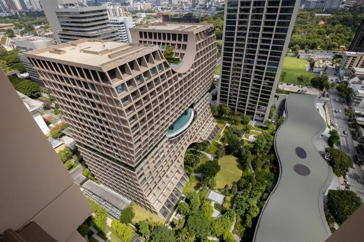 BIM Architecture | Sindhorn Kempinski Hotel, Dancing in Urban Green Space/Plan Architect