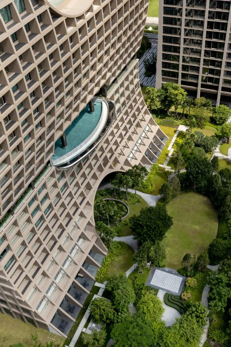 BIM Architecture | Sindhorn Kempinski Hotel, Dancing in Urban Green Space/Plan Architect