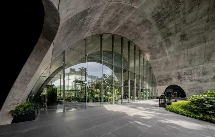 BIM Architecture | Sindhorn Kempinski Hotel, Dancing in Urban Green Space/Plan Architect