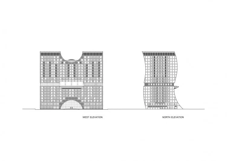 BIM Architecture | Sindhorn Kempinski Hotel, Dancing in Urban Green Space/Plan Architect