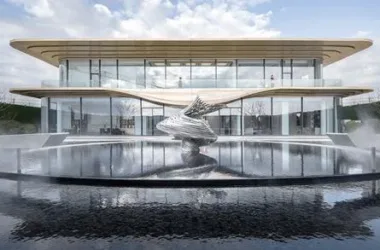 BIM Architecture: Jinchang Yanbo Feilu Life Aesthetics Museum Completed in 100 Days by Zero One City Architecture Firm-BIM WORLD