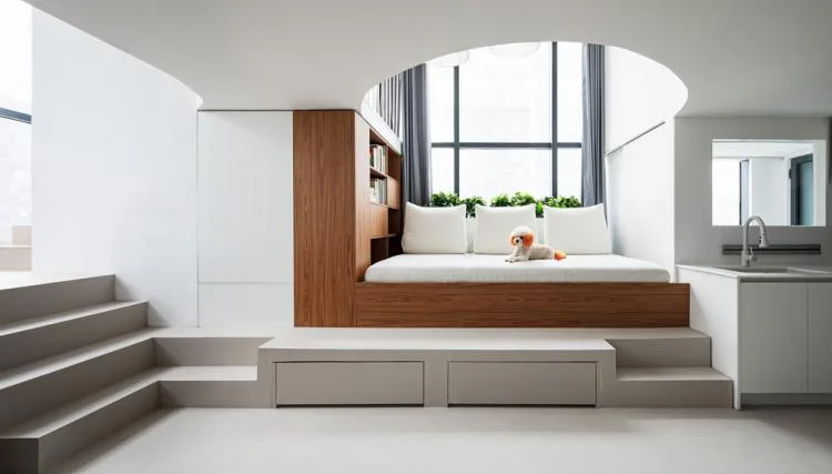 BIM Architecture | Bridge House Loft Commercial and Residential Apartment/Theater Architecture Design