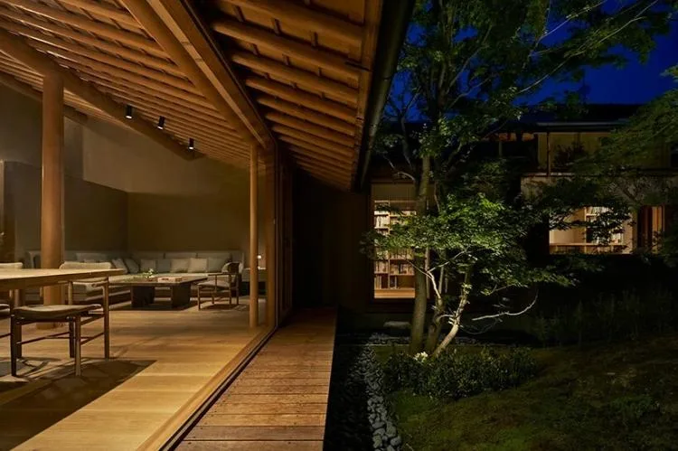 BIM Architecture | Kyoto Sacred Stone House, Japanese Courtyard Landscape/Nakamura Taki&Co; NAP Office