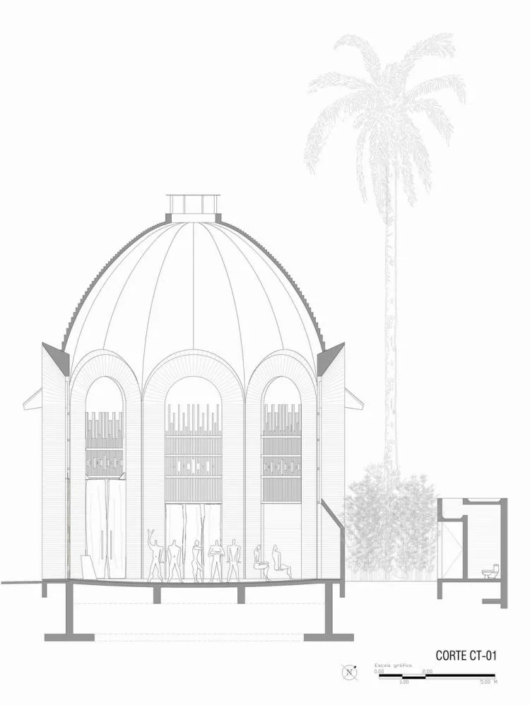 BIM Architecture | Post Disaster Reconstruction in Jojutla | Holy Cross Church/Taller de Arquitectura X, Mexico