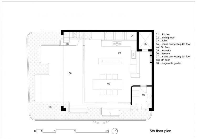 BIM Architecture | Ho Chi Minh City Flower Lady's Home, a cluster of natural green in the original/H.2