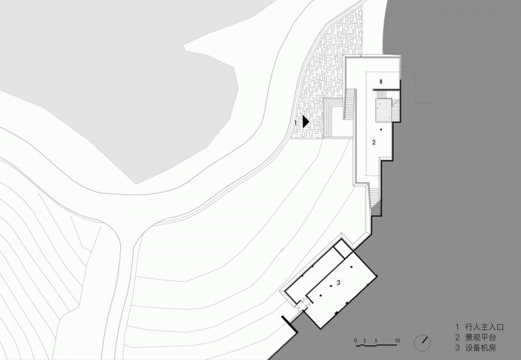 BIM Architecture | Defined Landscape: Fishing Village Tea House/Meng Fanhao - ad x line+