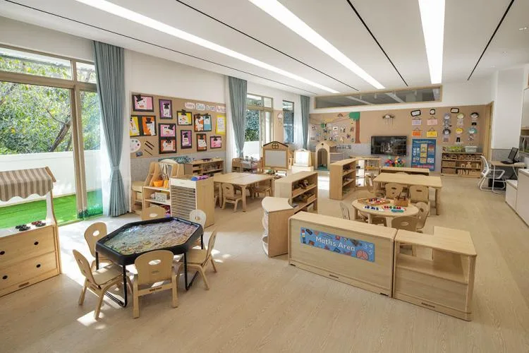 BIM Architecture | Guancui International Kindergarten, Open Children's Exploration Teaching Space/VMDPE Roundway Design