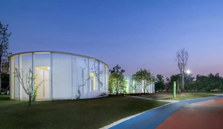 BIM Architecture | Rest Station/Landscape Design of Linping Sports Park
