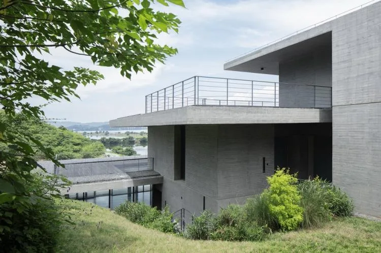 BIM Architecture | Defined Landscape: Fishing Village Tea House/Meng Fanhao - ad x line+