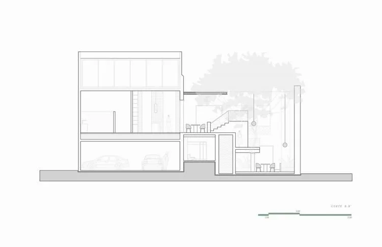 BIM Architecture | 'Three Houses in One' Small Restaurant/Taller de Arquitectura y Diseño, Mexico