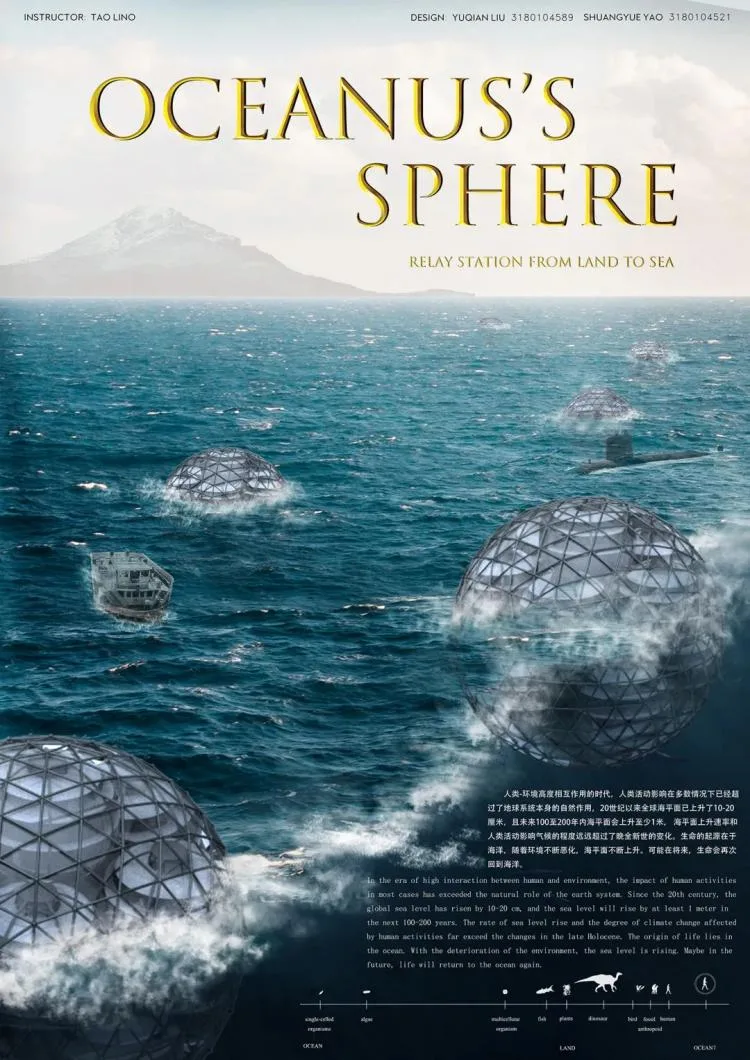 BIM Architecture | A third year project from the Department of Architecture at Zhejiang University, with each display board comparable to a movie poster