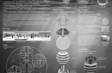 BIM Architecture: A Third-Year Project from Zhejiang University Featuring Movie Poster-Style Display Boards-BIM WORLD