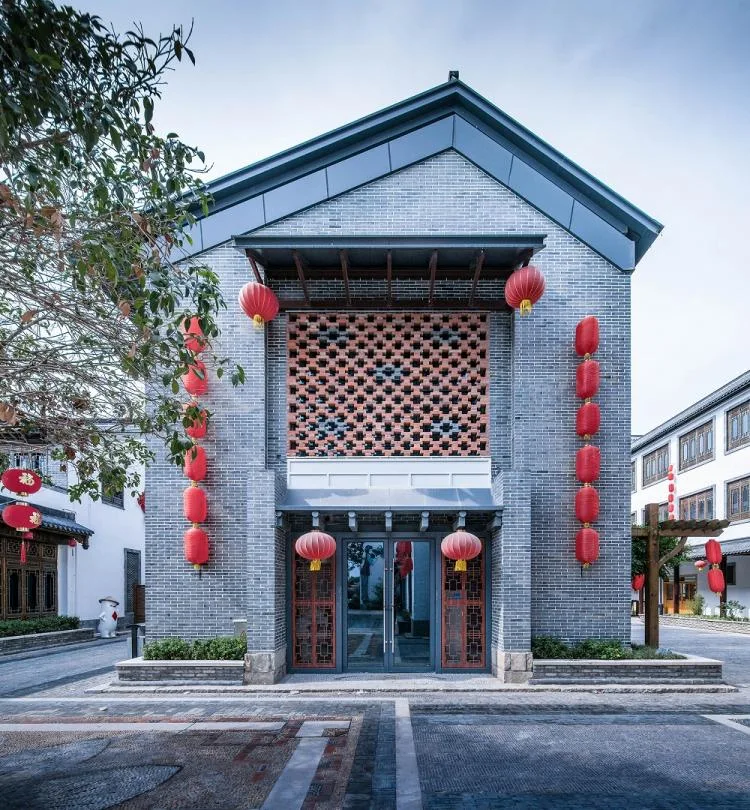 BIM Architecture | A Rural Construction Experiment on 'Longing for': Jiangba Ginkgo Plaza/Botao Design in Huai'an, Jiangsu