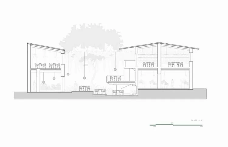 BIM Architecture | 'Three Houses in One' Small Restaurant/Taller de Arquitectura y Diseño, Mexico