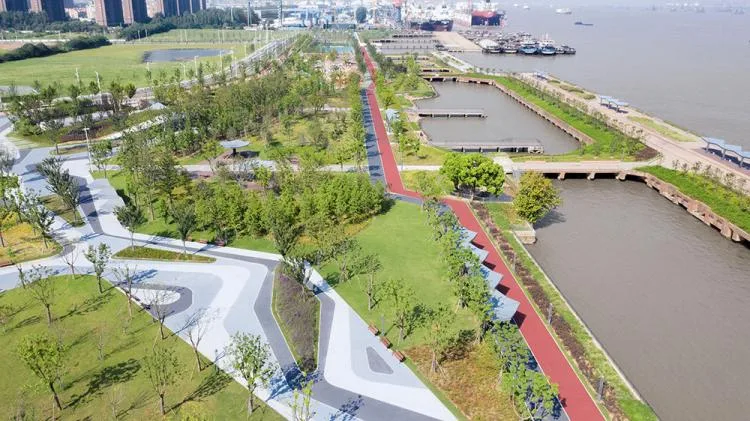 BIM Architecture | Jiangyin Binjiang Park China, Jiangsu/BAU Architecture and Urban Design Firm
