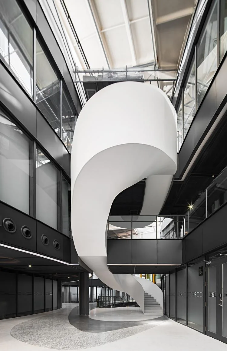 BIM Architecture | Old Factory Turning into New Garden - Zhongguancun Digital Innovation Industry Base/QUCESS Stone Cleaning Design