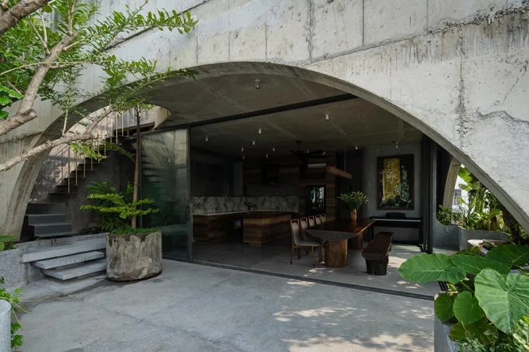 BIM Architecture | Ho Chi Minh City Flower Lady's Home, a cluster of natural green in the original/H.2