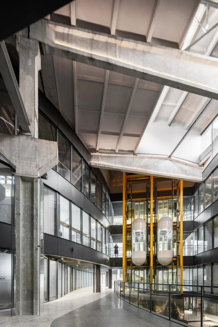 BIM Architecture | Old Factory Turning into New Garden - Zhongguancun Digital Innovation Industry Base/QUCESS Stone Cleaning Design